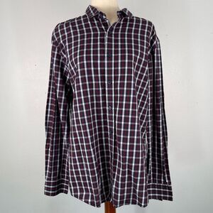 American Rag Cie Button Down Dress Shirt Size L EUC